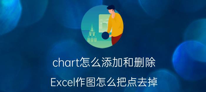 chart怎么添加和删除 Excel作图怎么把点去掉？